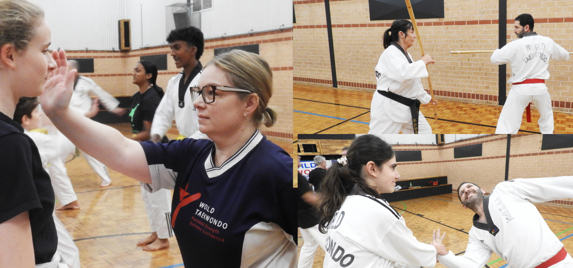 Multi-generational training at Hapkido SA - Teenagers, corporate professionals, and older adults training together sustainably