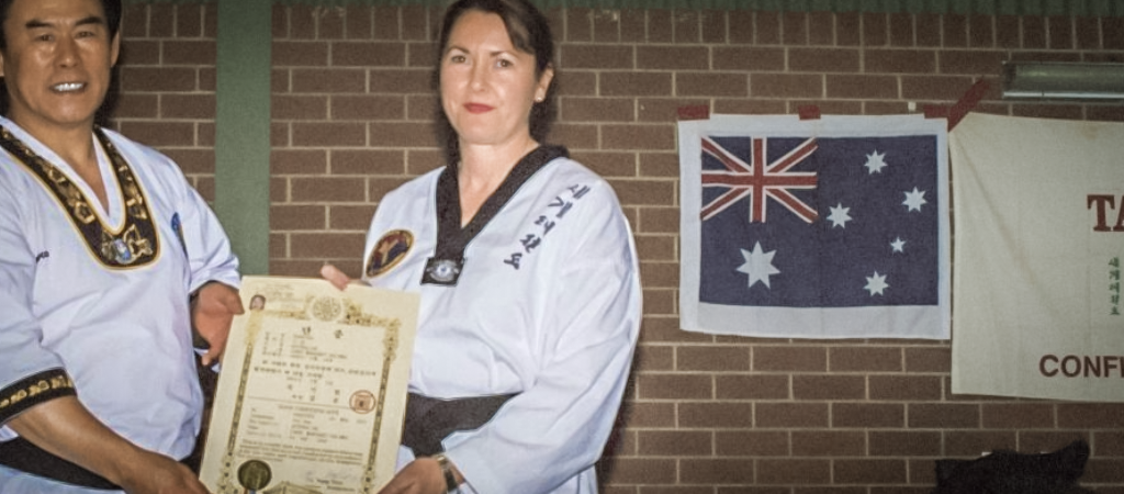 image of master Carol Halimee World Taekwondo Head Instructor, women in leadership